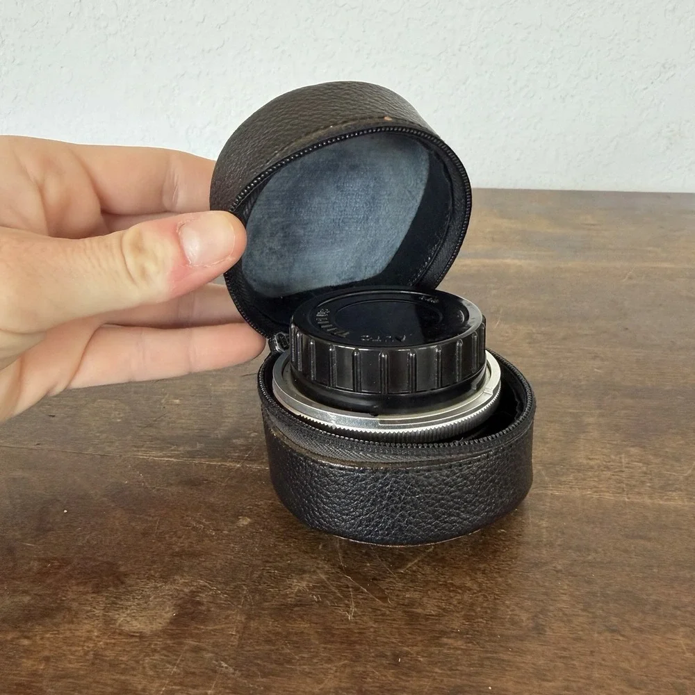 Vintage Kenko Auto Teleplus 2X‎ Teleconverter Pre-AI Japan w/ Case 60s-70s