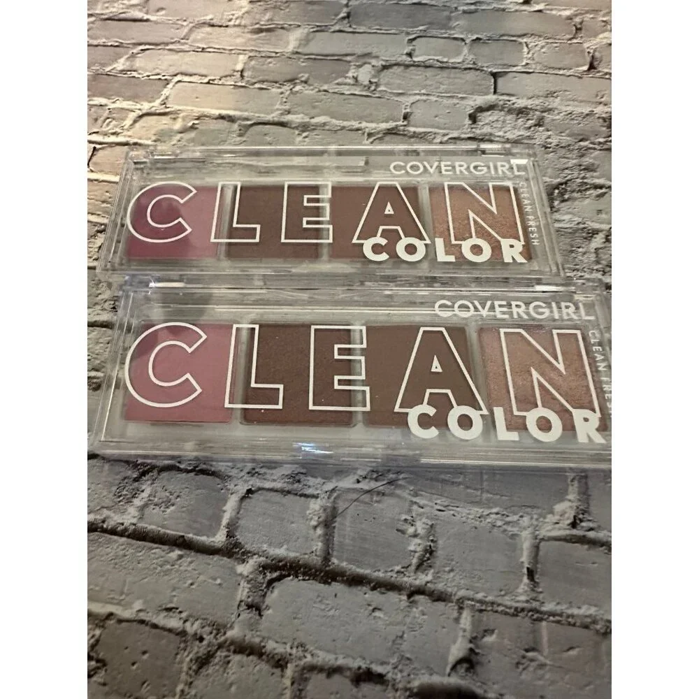 Covergirl Clean - #242 Mellow Mauve Eye Shadow‎ Pallet - 2 included