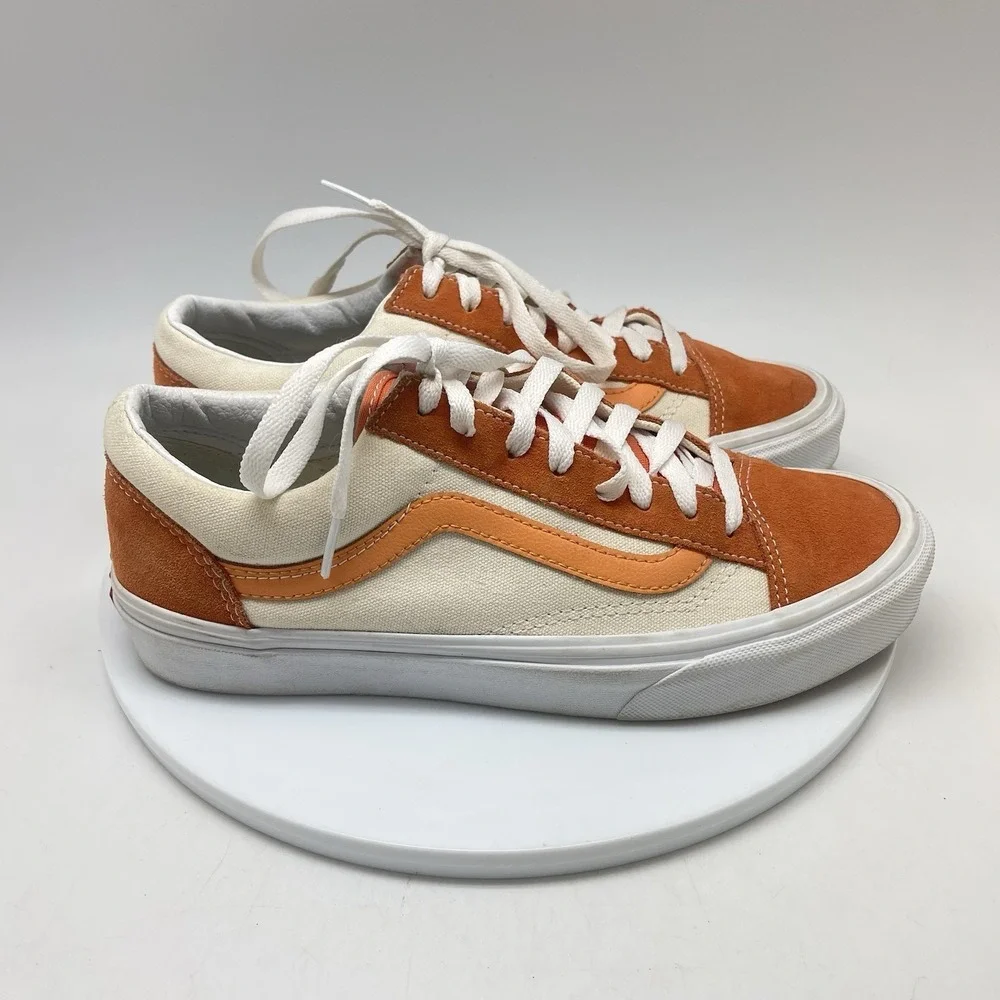Vans Style 36 Sneakers Mens 8 Old Skool‎ Low Top Skate Amber Causal Shoes 500714