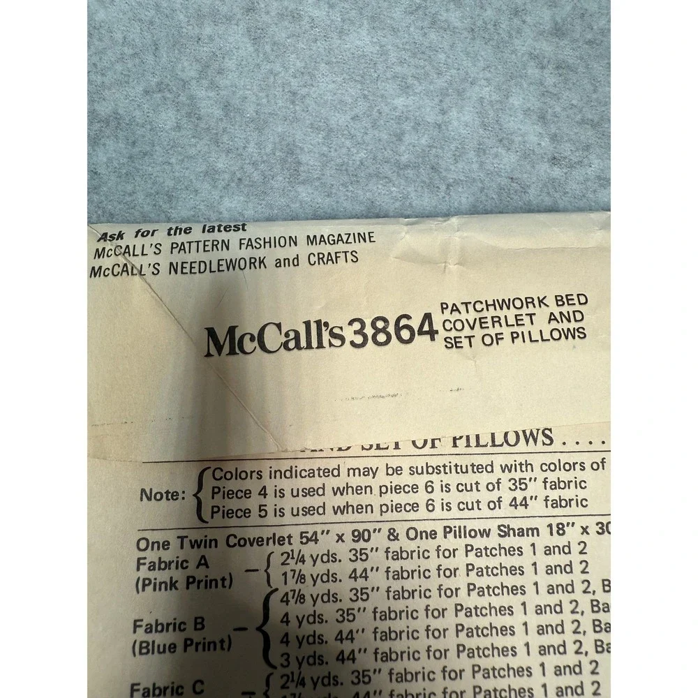 McCalls vintage mccall