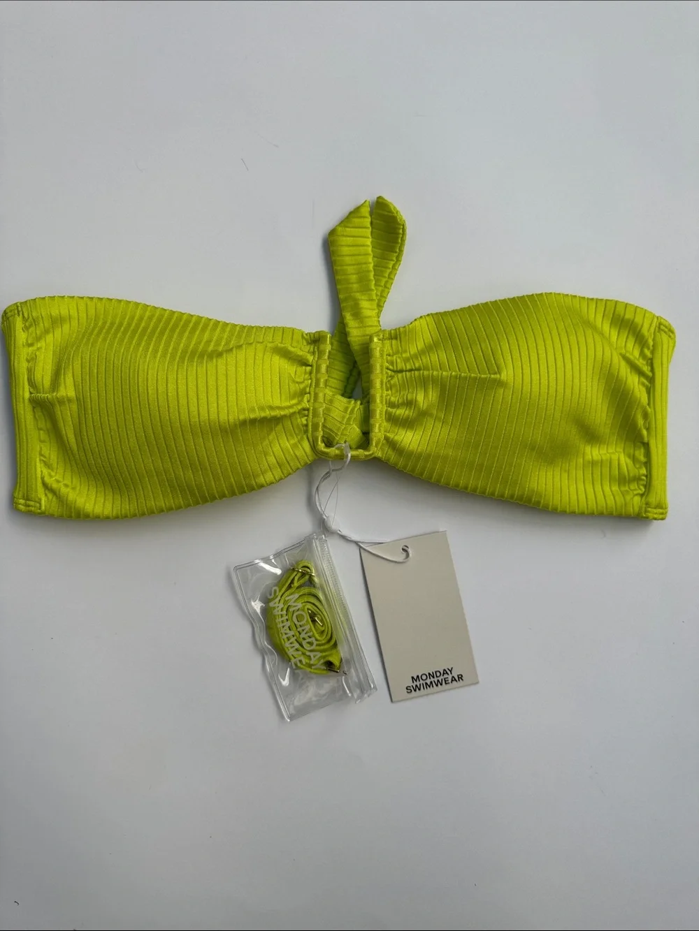 ribbed bandeau