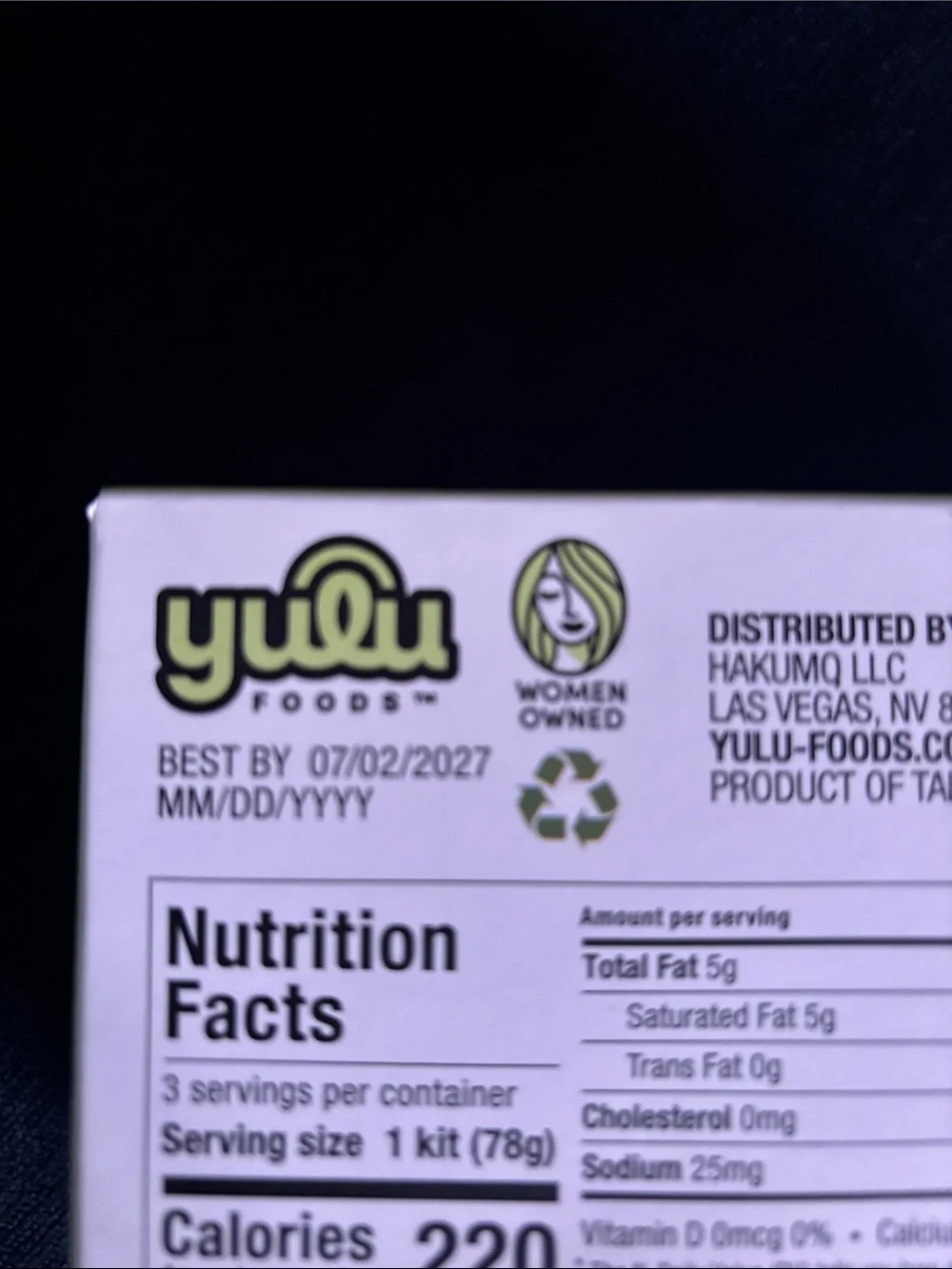 Yulu Foods brand yulu