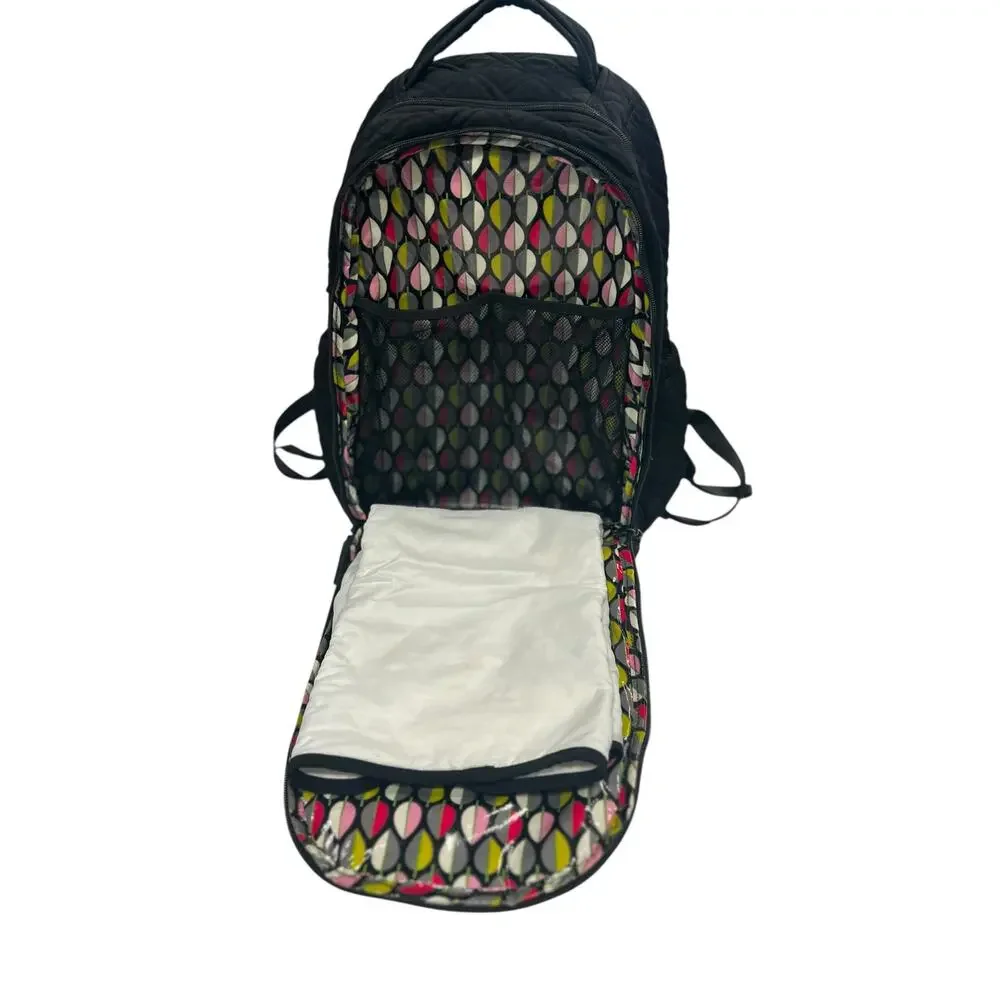 Vera Bradley Baby Backpack - Black, Pre-Loved