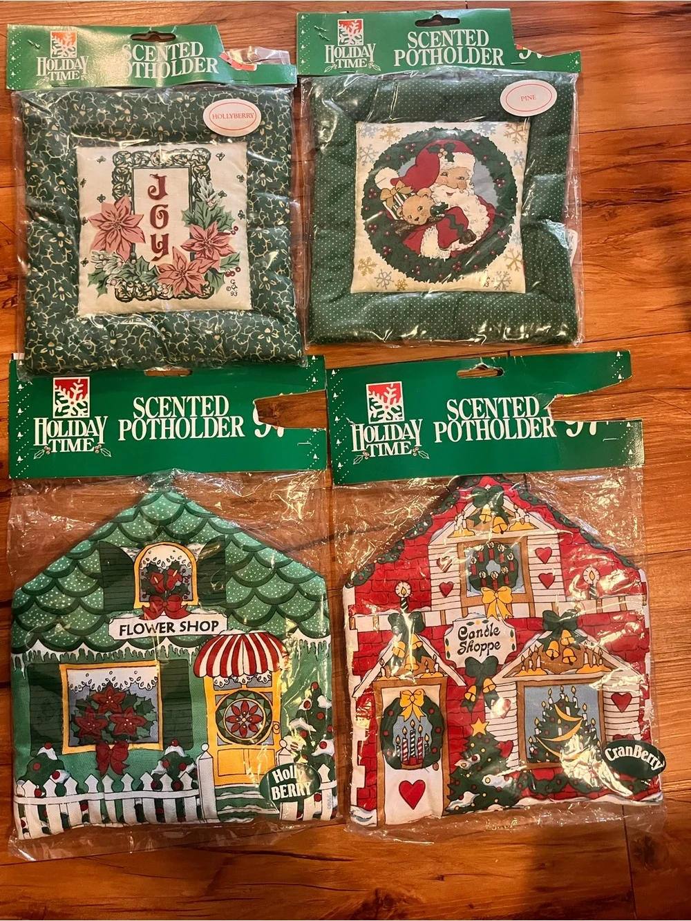 90’s Unopened Scented Holiday Potholders