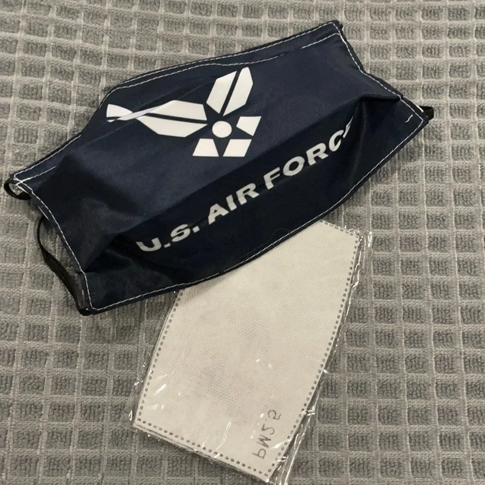 6/$20 New US Air Force face mask