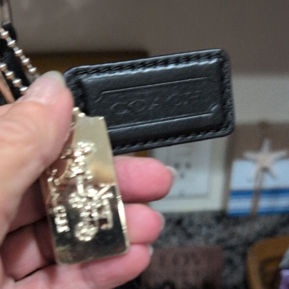 Coach elegant black