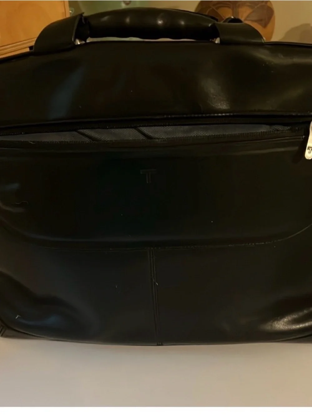 Tumi classic leather