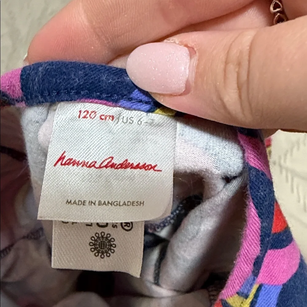Hanna Andersson vibrant dress