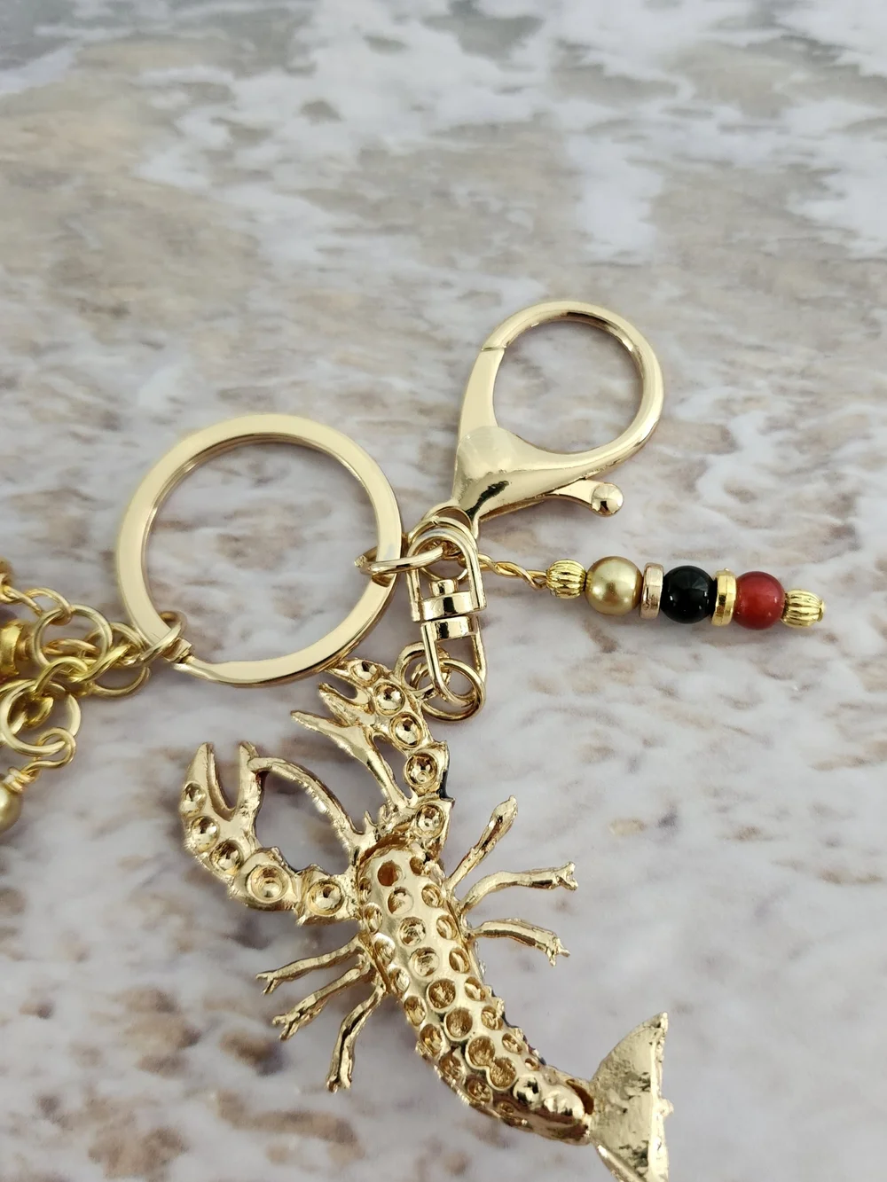 Handmade coastal rhinestone