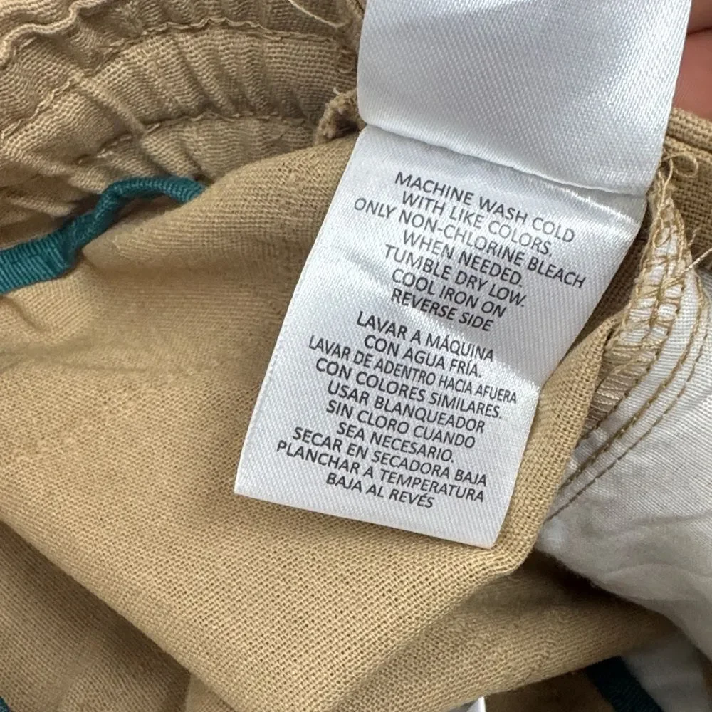 🔥Ike Behar Khaki Chinos for Men linen sz XXL New