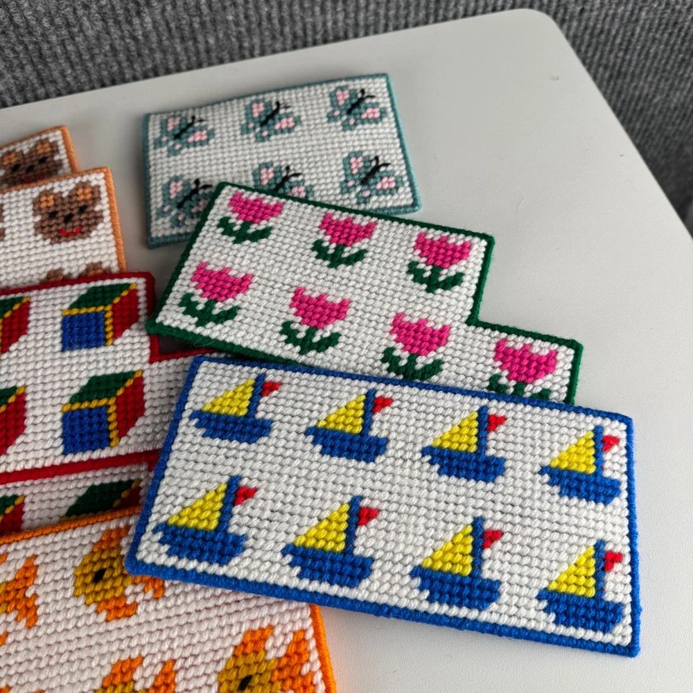 Handmade plastic canvas