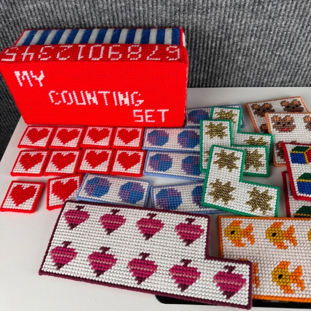 Handmade plastic canvas