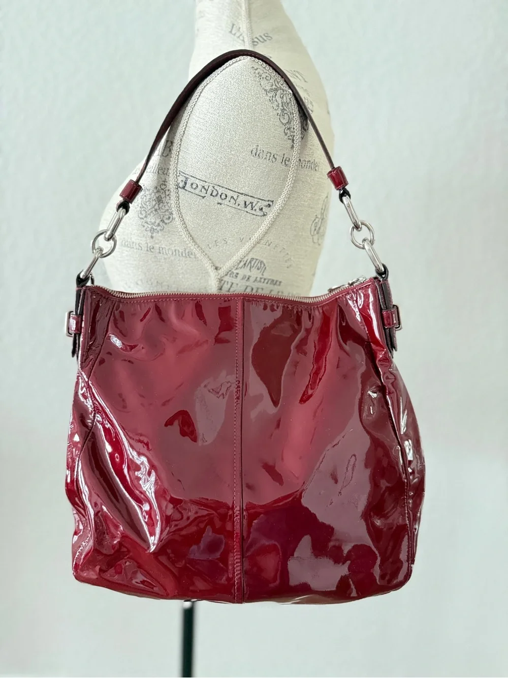 Coach sleek patent