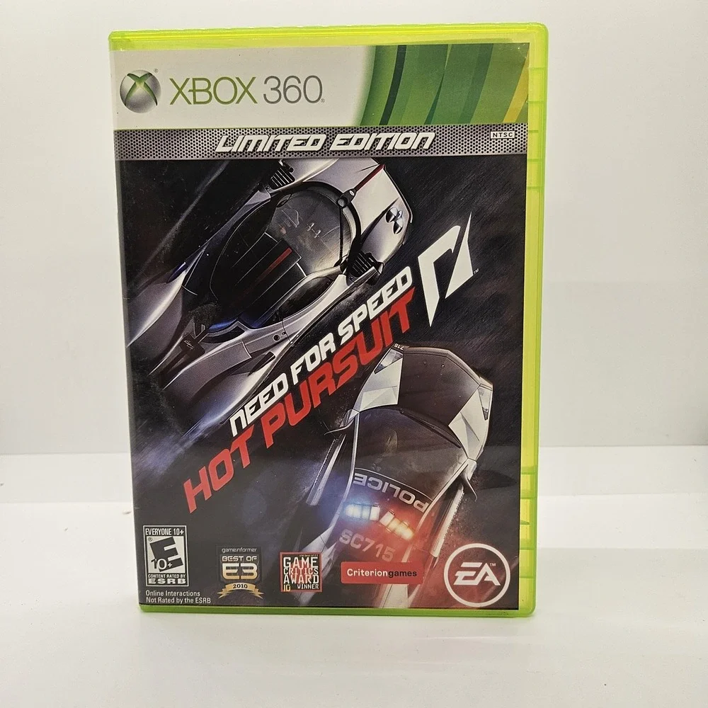 Need for Speed Hot Pursuit Limited‎ Edition Xbox 360 Complete EA Racing