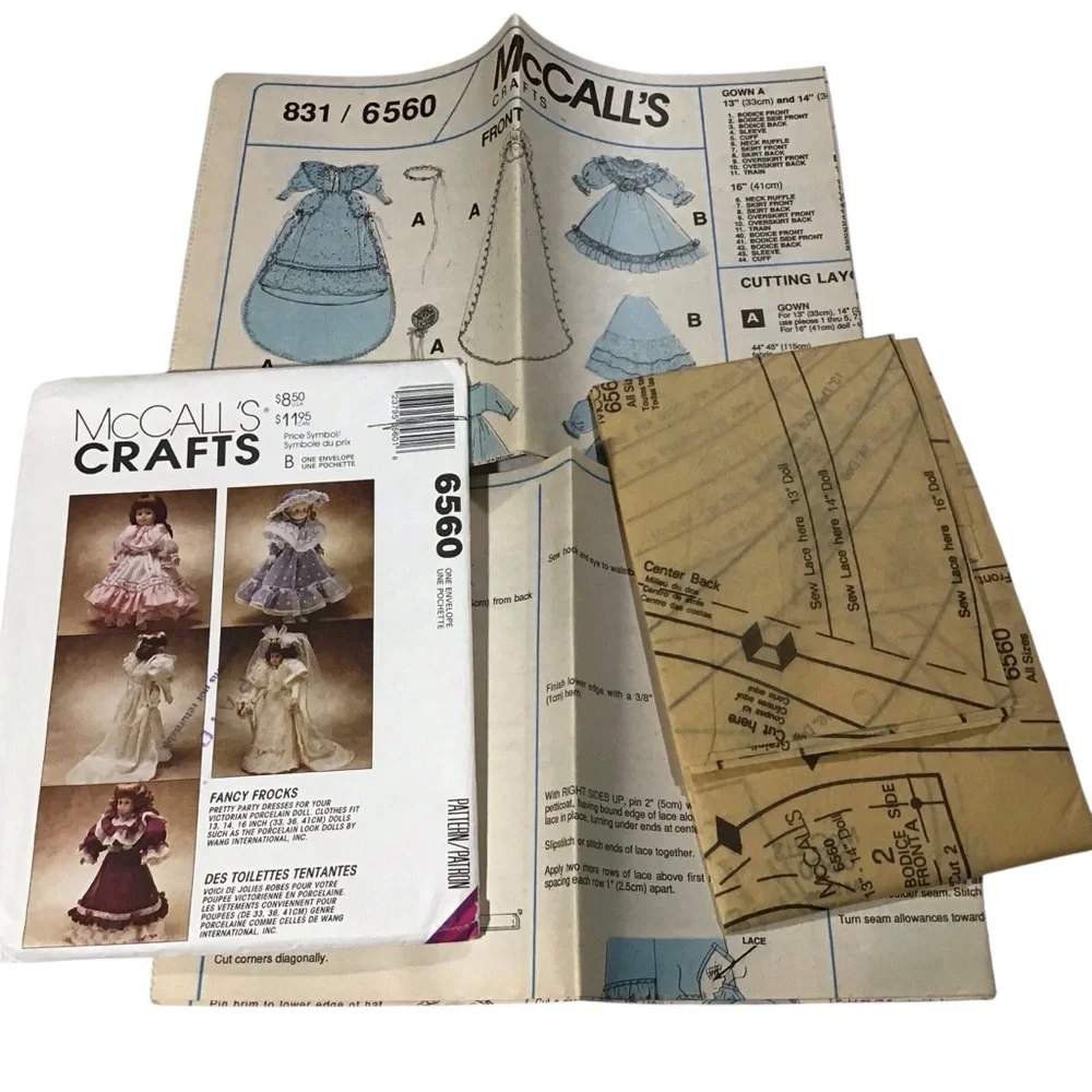 McCalls doll patterns