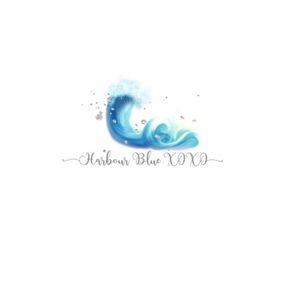 Harbour Blue XOXO handcrafted bookmark