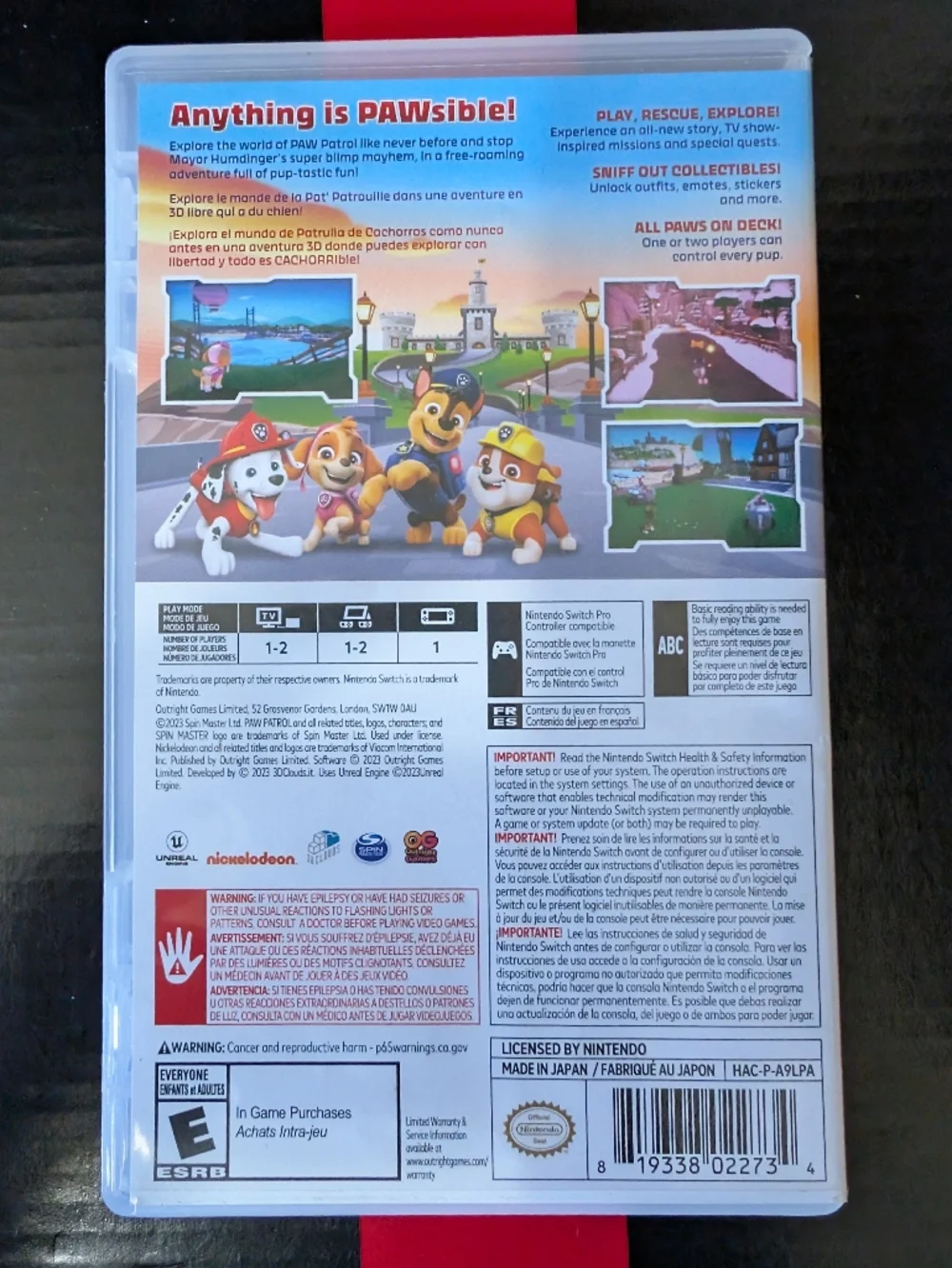 Nintendo Switch explore world