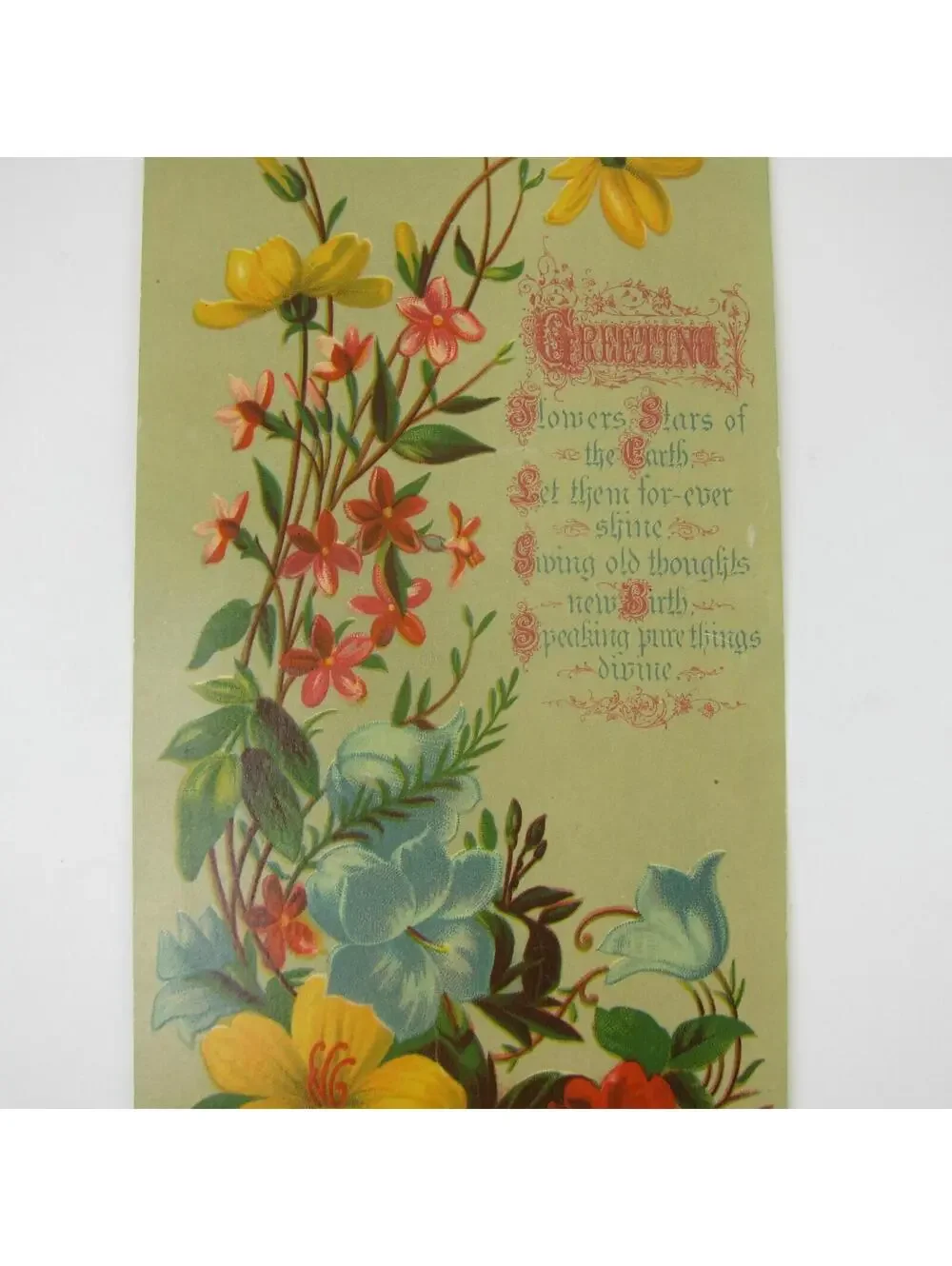 N/A victorian greeting
