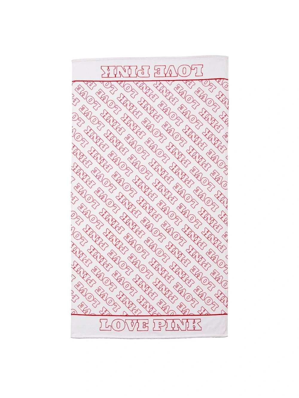 PINK Victorias Secret white bath