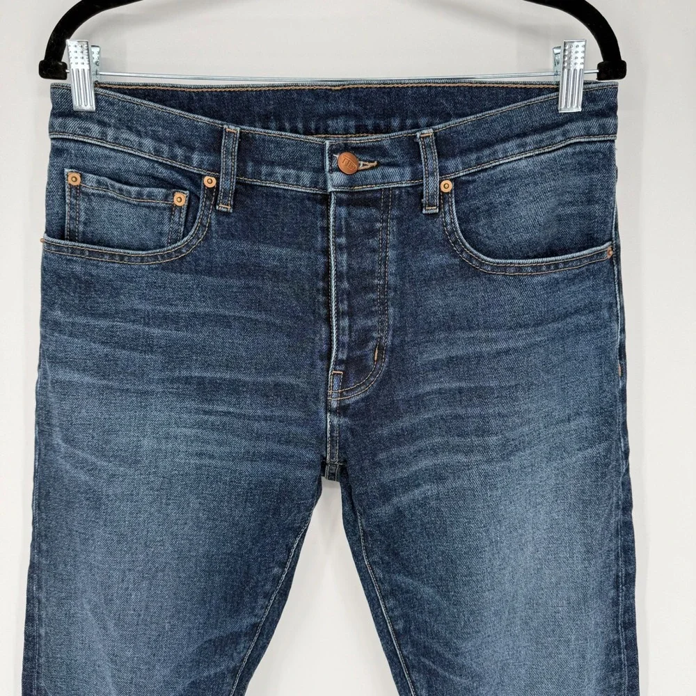 TWIN DRAGON DENIM waist button