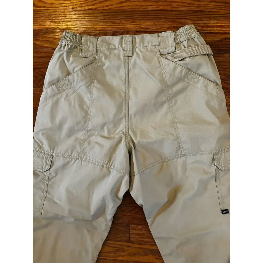 5.11 Tactical Mens 34 X 30 Cargo Khaki Taclite Pro Ripstop Hiking Range Duty LEO