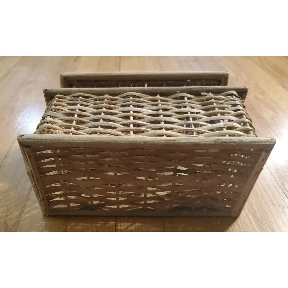 Hand Crafted vintage wicker