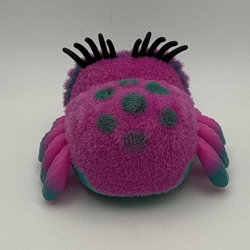 Yellies Flufferpuff & Toofy Spooder Jumping Spider Sound Activated Motion WORKS