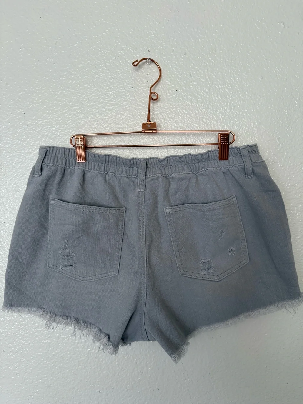 aerie denim shorts