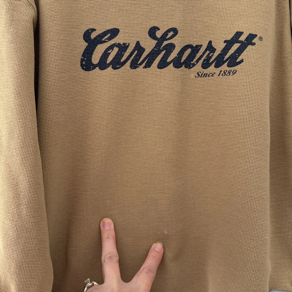 Carhartt longsleeve youth spots