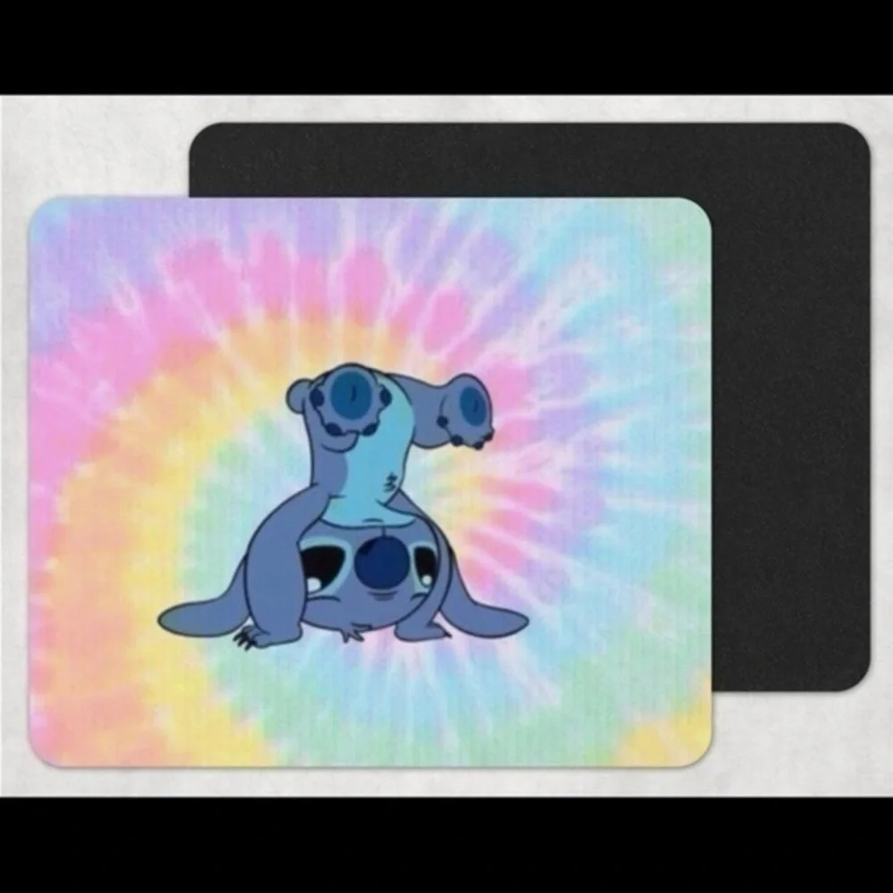 Stitch Tie Dye Mouse Pad