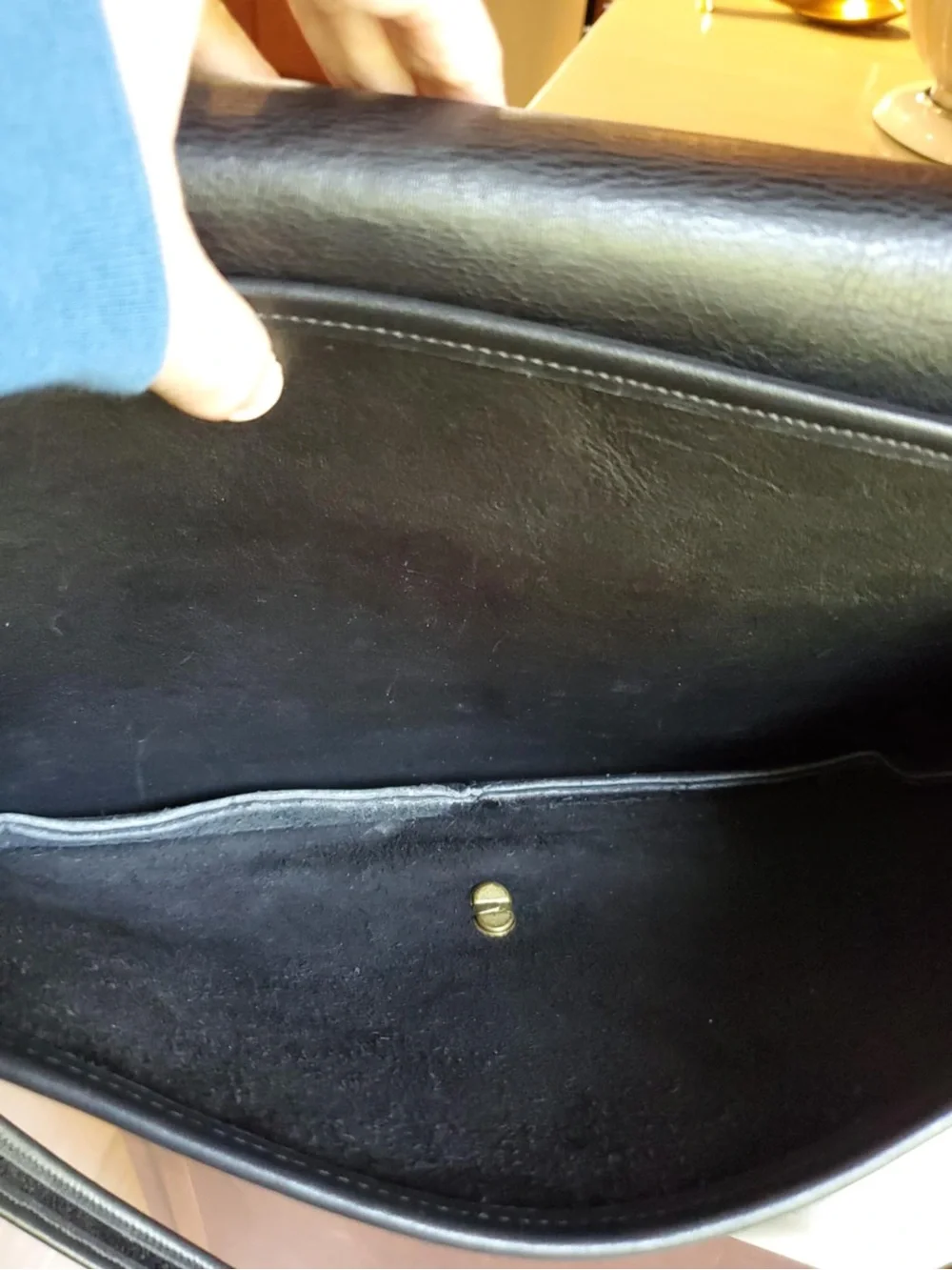 Vintage Coach Metropolitan Briefcase Black Leather 1994 | The Devil Wears Prada