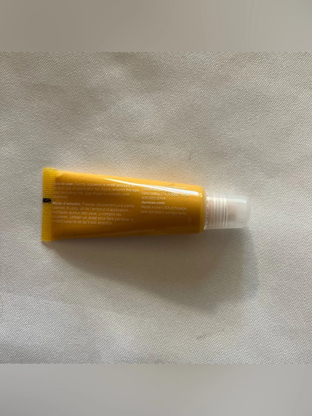 Derma E No Dark Circles Perfecting Vegan Eye Cream 0.5 Oz Full Size NWT