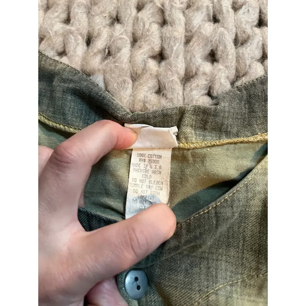 Vintage plaid vest