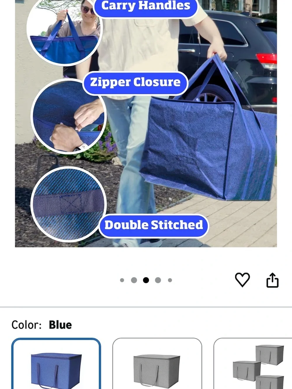 Durasack blue insulated