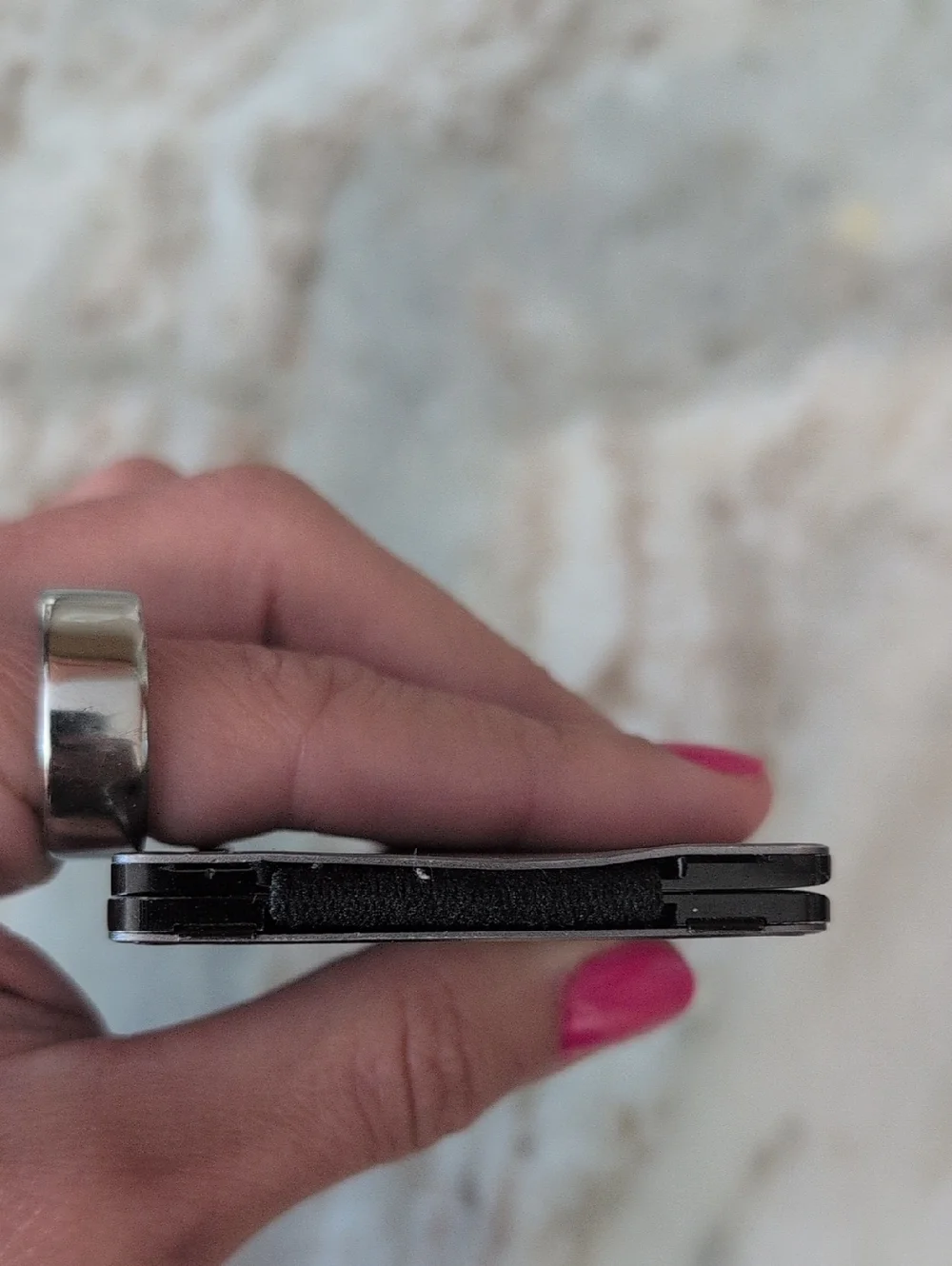 Ridge silver gunmetal
