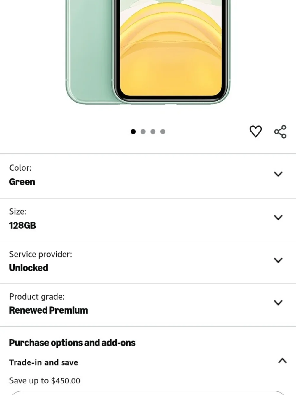 Apple refurbished new