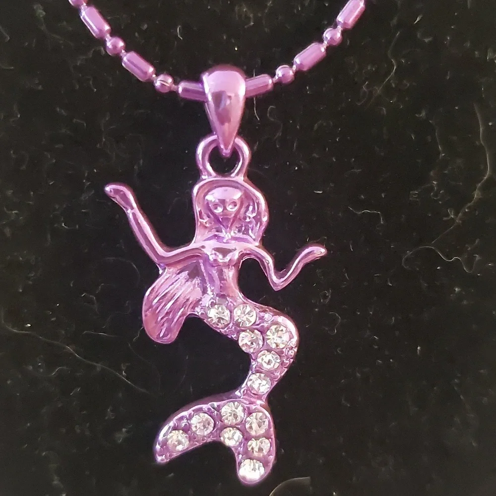 Source Unknown purple mermaid