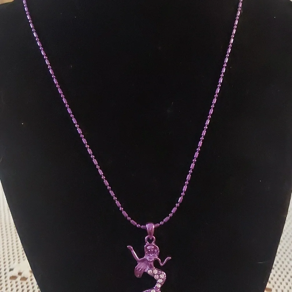 Source Unknown purple mermaid
