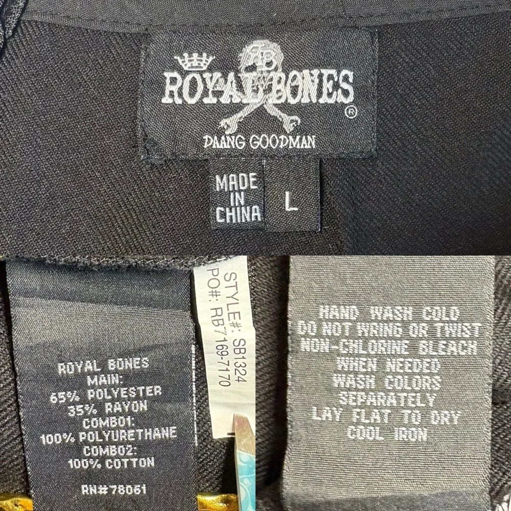 Royal Bones edge flat depending