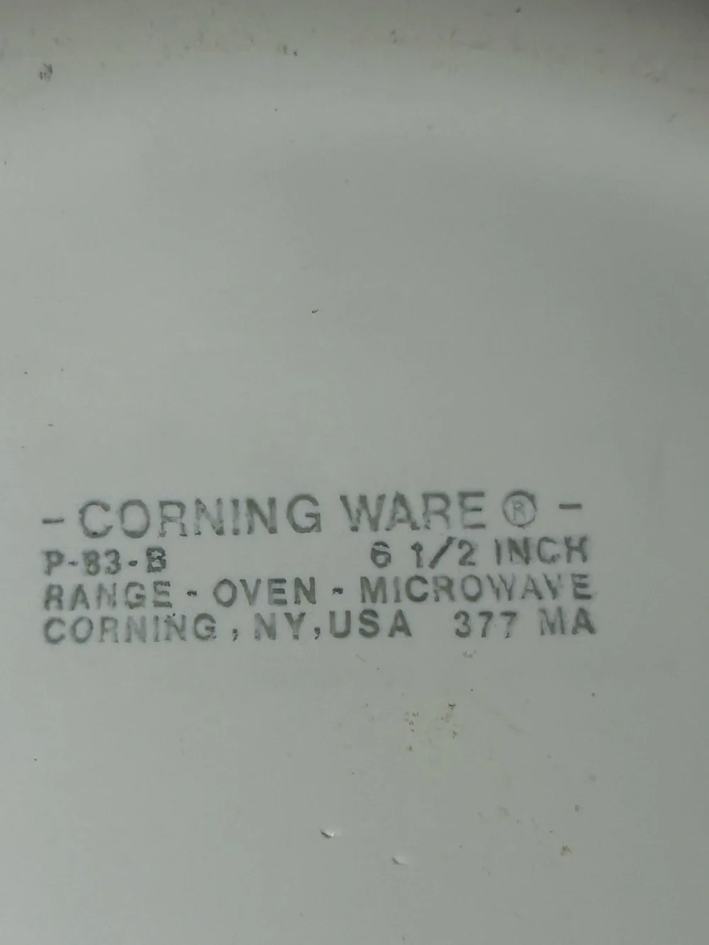 Corningware corning ware