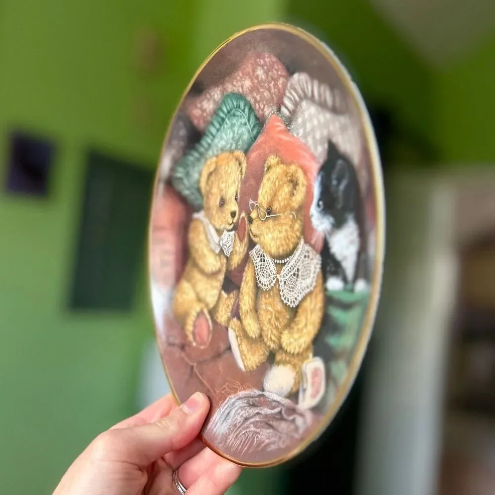 Franklin Mint vtg teddy