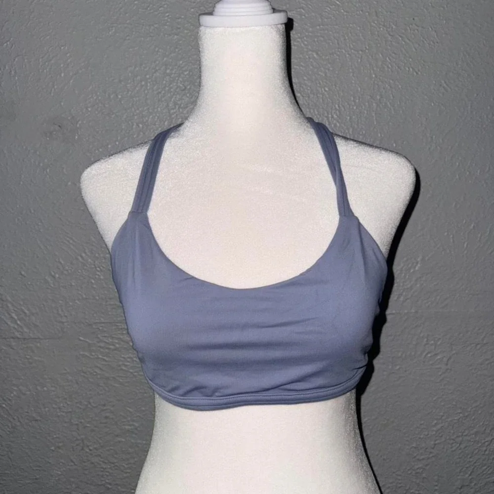 Lululemon Sports Bra Love Knot Chambray Size‎ 6