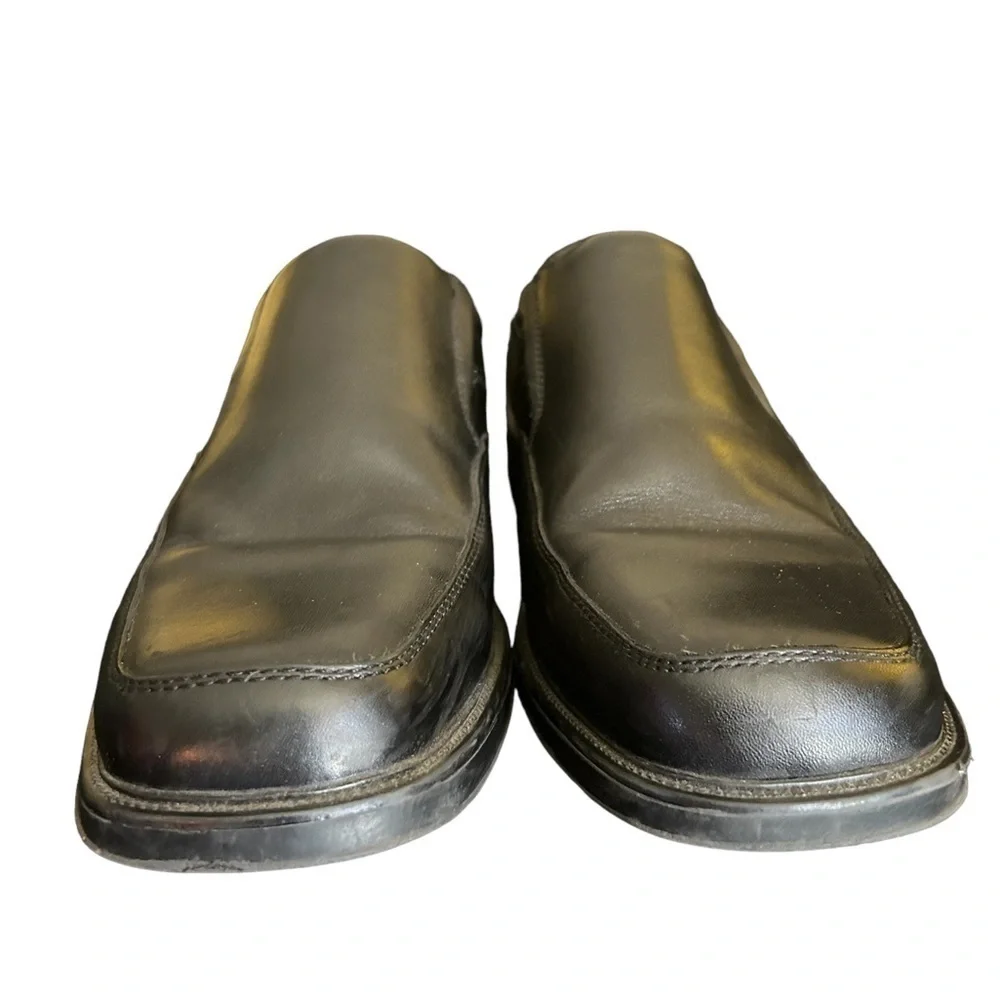 Dockers Men's Emptor Loafer Slip On Black Leather Size 10.5W