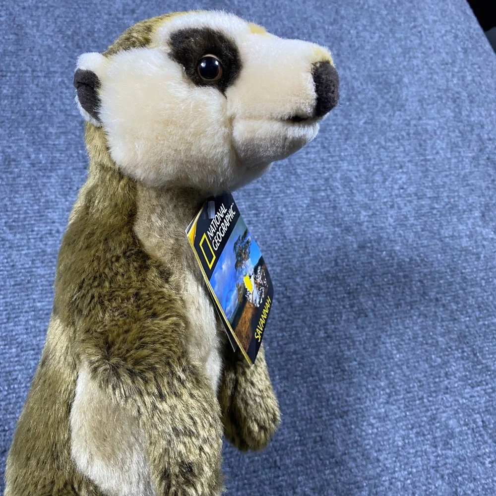 NWT National Geographic Savannah collection Meerkat Plush‎