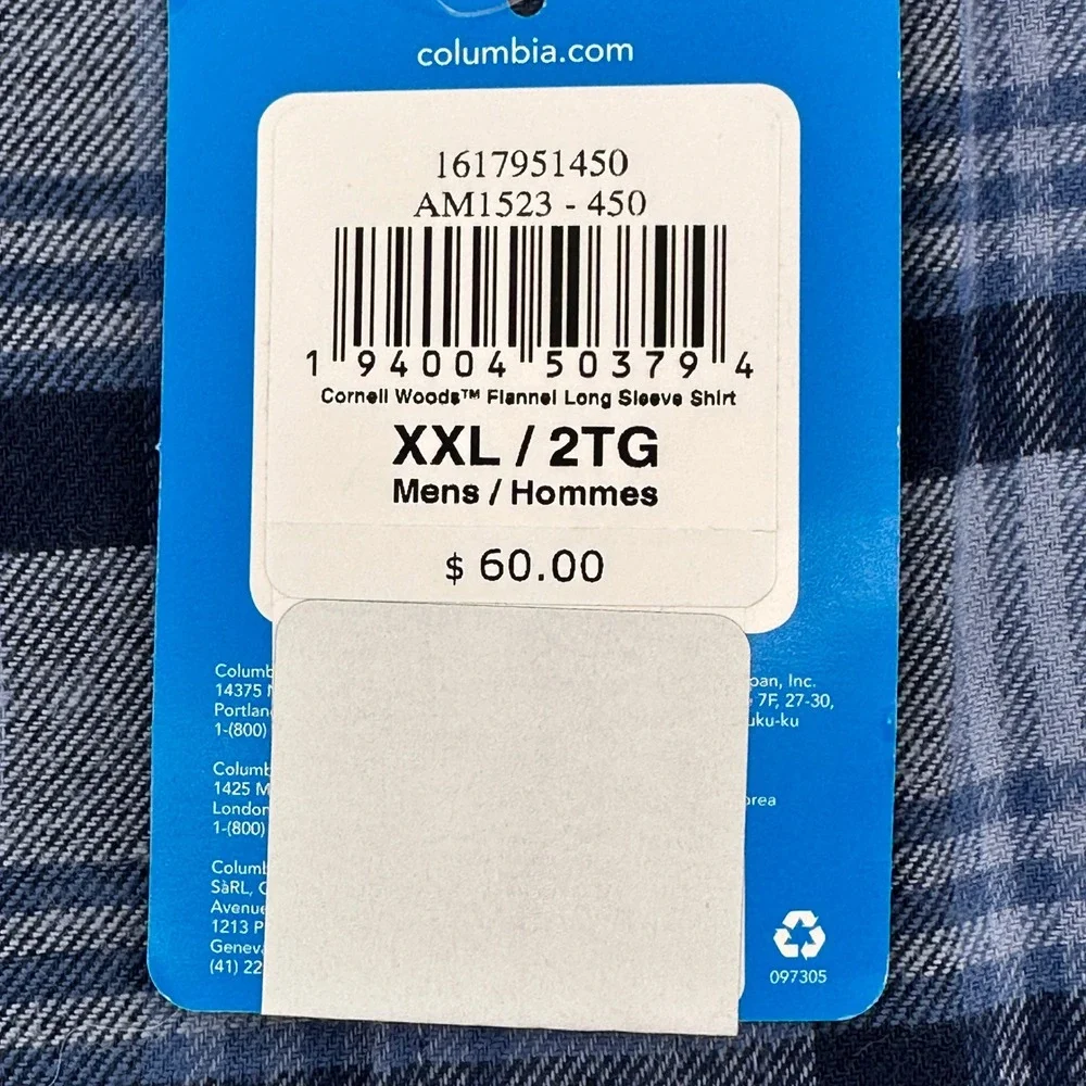 Columbia new tags