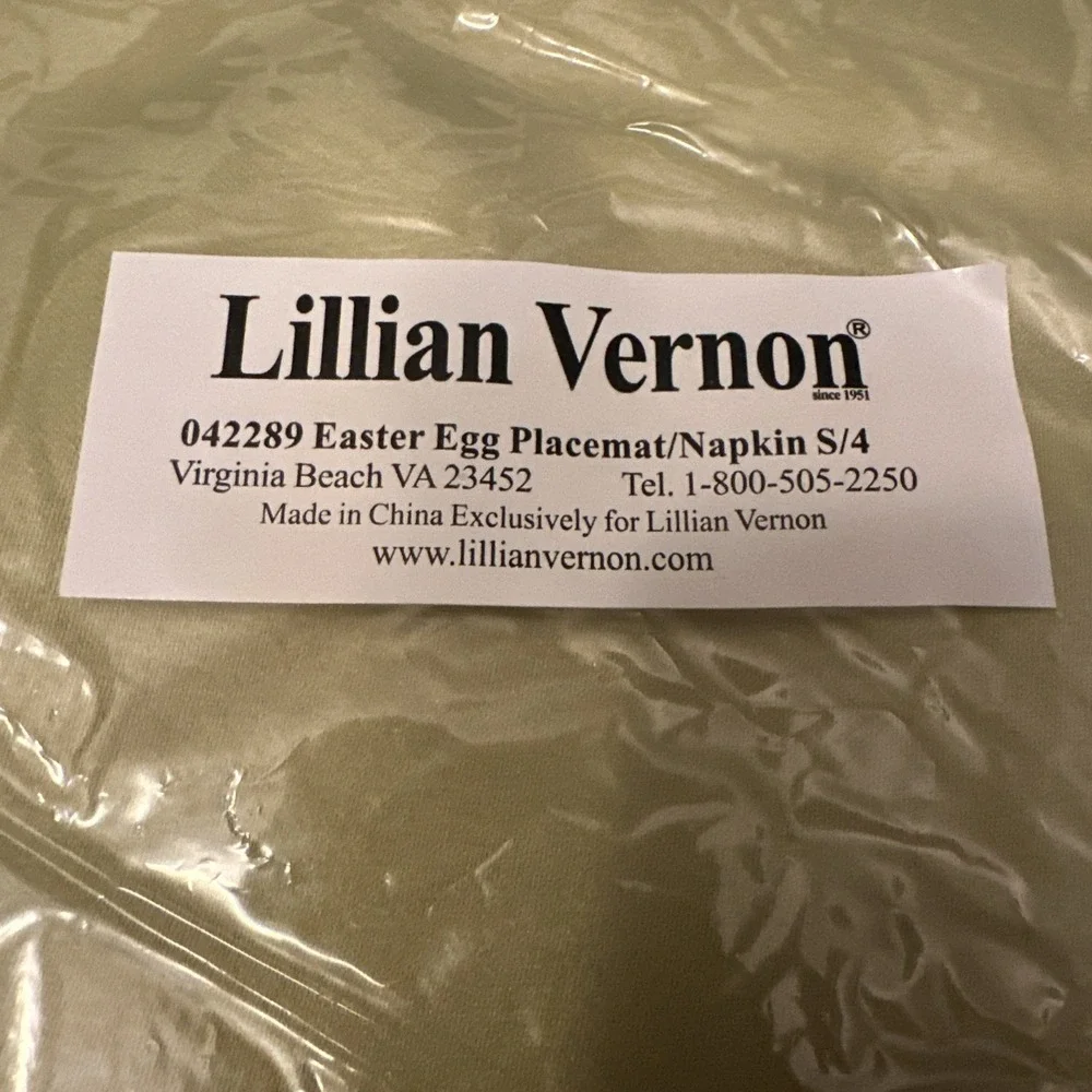 Lillian Vernon new package