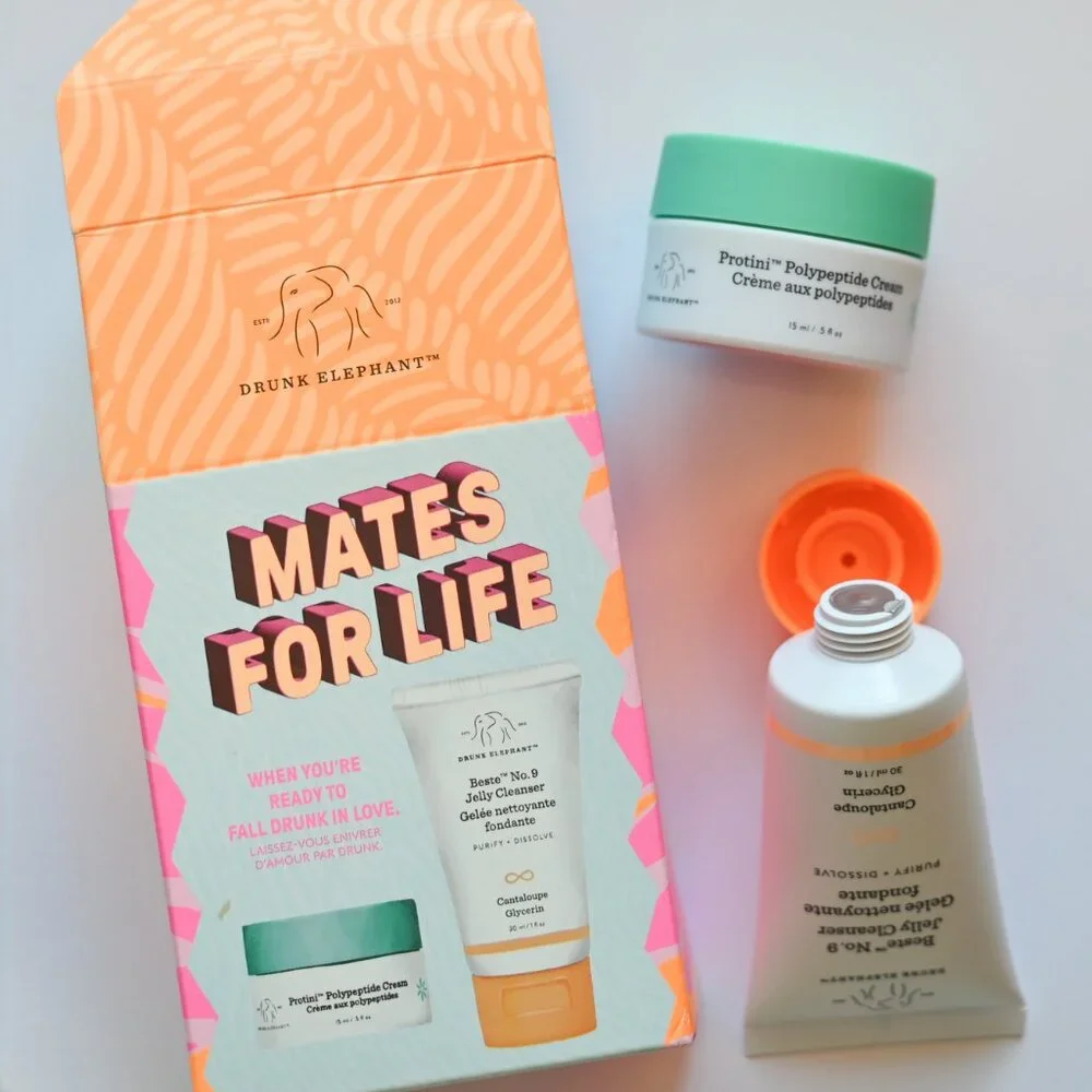 Drunk Elephant Beste Jelly Cleanser + Protini Polypeptide Cream 