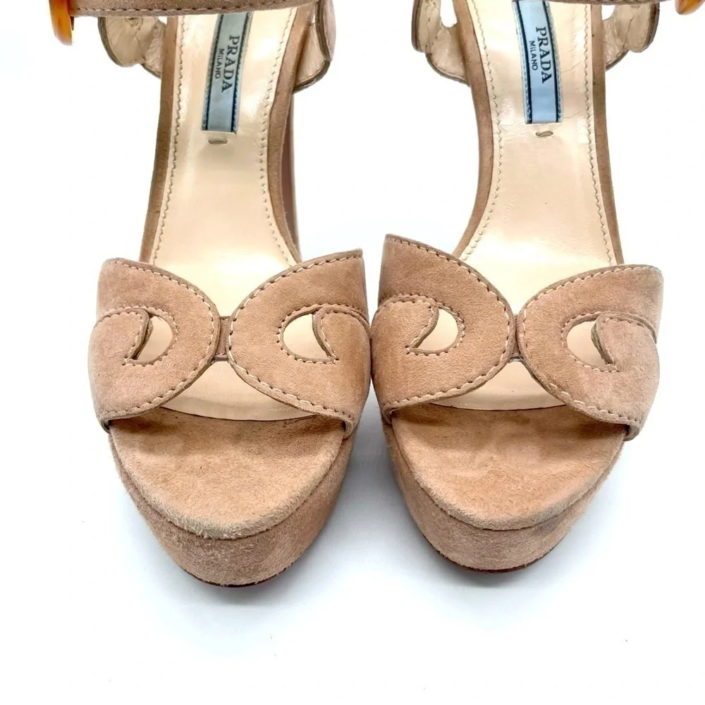 Prada beige tan