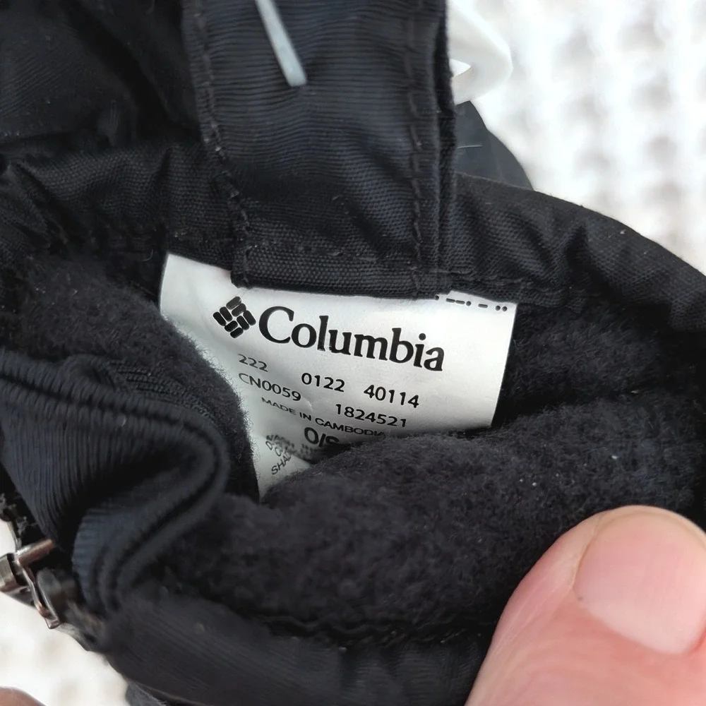 Columbia infant mittens