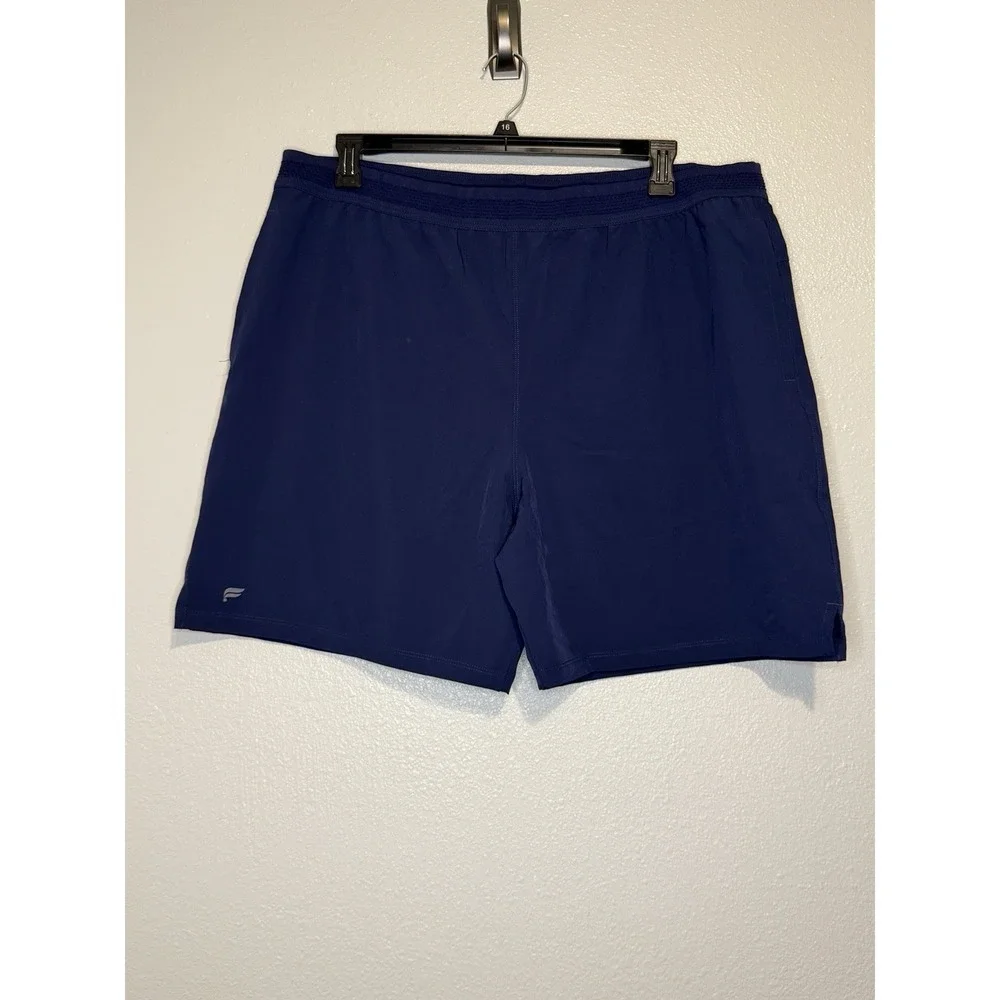 Fabletics The Fundamental Short Lined Men's 2XL XXL Deep Navy 7